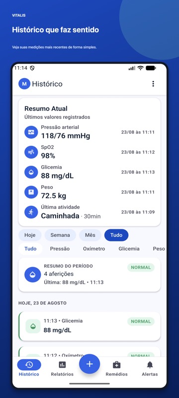Site do app Vitalis